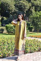 Grip Silk Long Stitched Shirt with Trouser – 2 Piece