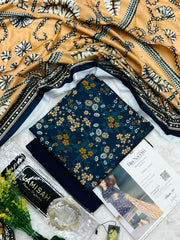 Bin Naeem Premium Printed Lawn 3 Piece Unstitched Suit
