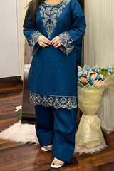 Embroidered Summer Cotton 2PC Farshi Suit
