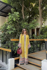 Grip Silk Long Stitched Shirt with Trouser – 2 Piece