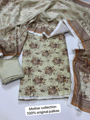 Mother Collection Palkee Digital Printed Lawn 3 Piece Suit