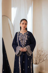 Mushq 546 Airjet Lawn Heavy Embroidered 3 Piece Suit with Bamber Chiffon Dupatta