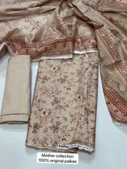 Mother Collection Palkee Digital Printed Lawn 3 Piece Unstitched Suit