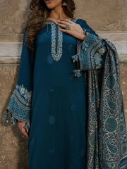 Izel 520 Airjet Lawn Heavy Embroidered 3 Piece Suit