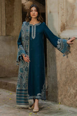 Izel 520 Airjet Lawn Heavy Embroidered 3 Piece Suit