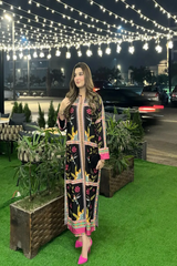 Grip Silk Long Stitched Shirt with Trouser – 2 Piece