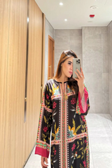 Grip Silk Long Stitched Shirt with Trouser – 2 Piece